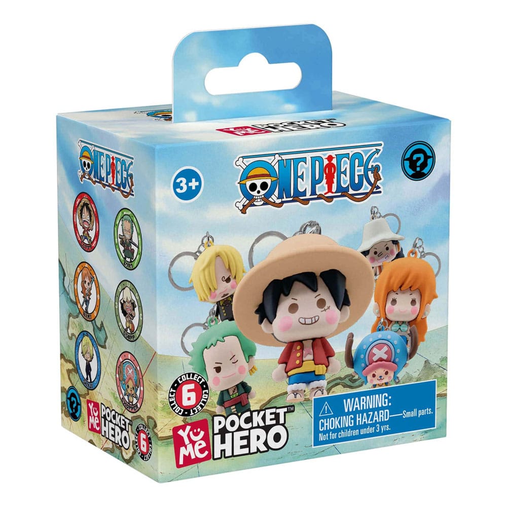 One Piece Llaveros Pocket Hero Series 2 Expositor (12)