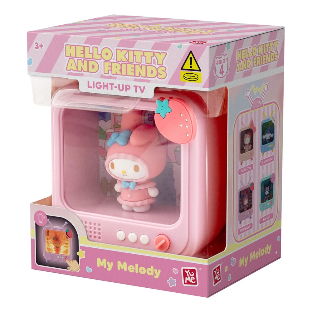 Sanrio Figuras mini Bedside Light TV Series Hello Kitty and Friends 8 cm Expositor (8)