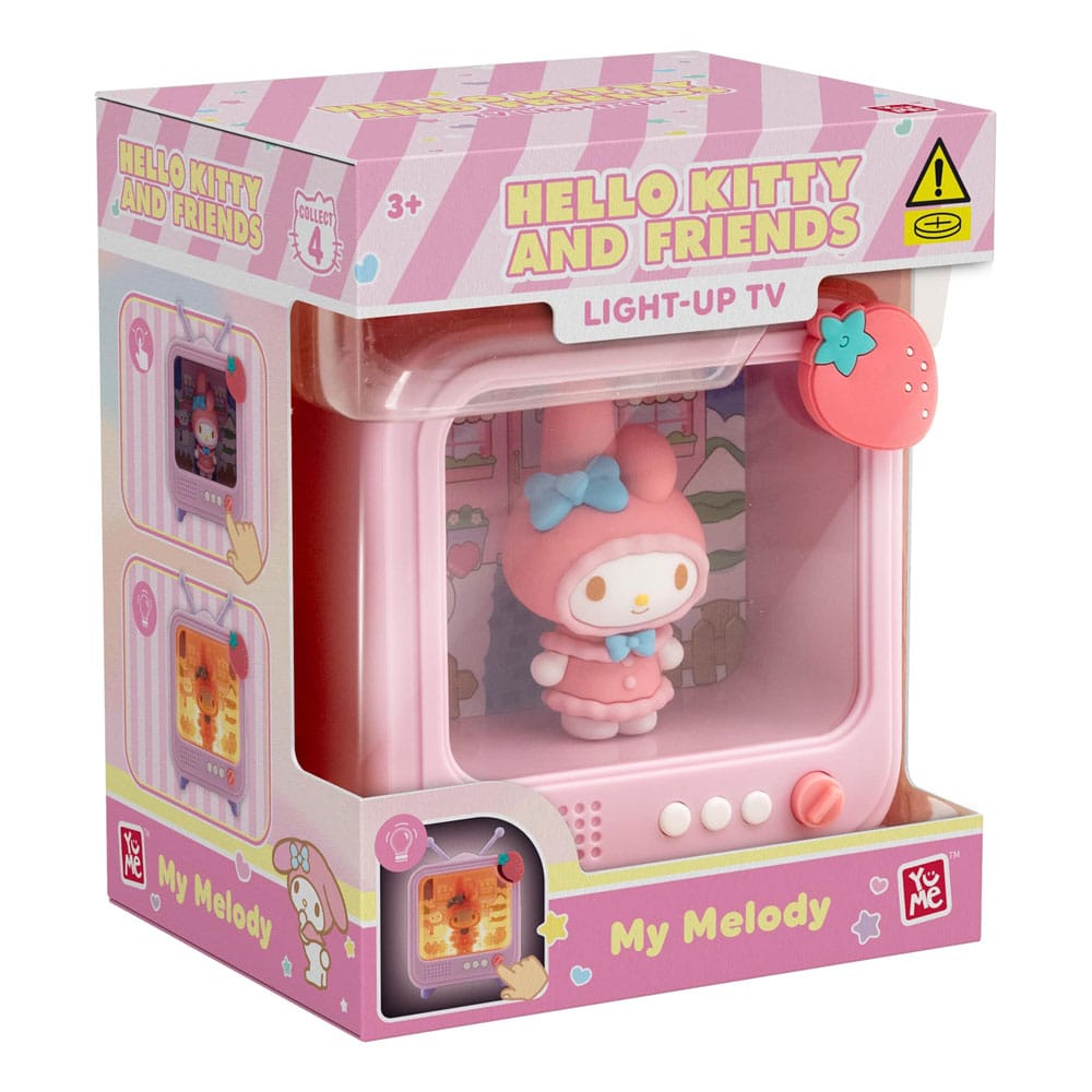 Sanrio Figuras mini Bedside Light TV Series Hello Kitty and Friends 8 cm Expositor (8)