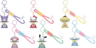 Sanrio Llaveros Light-Up Camping Lamp Series Hello Kitty and Friends Expositor (9) Frikytopia