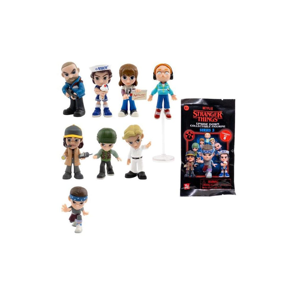 Stranger Things Figuras mini Secret Capsule Upside Down Value TV Series 3 7 cm Expositor (24)