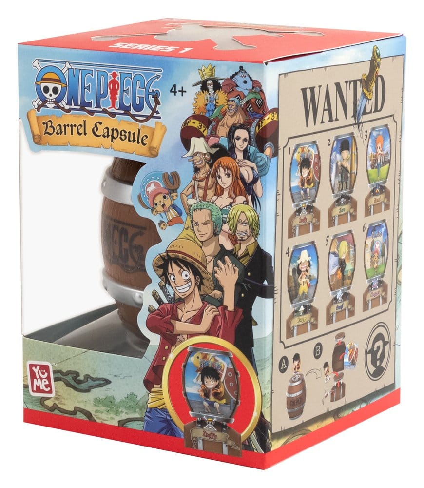 One Piece Figuras mini Barrel Capsule 9 cm Cajas Sorpresa Expositor (6)