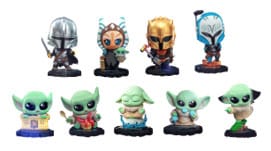 Star Wars The Mandalorian Figuras mini Cosbi 8 cm Cajas Sorpresa Expositor (8) Frikytopia