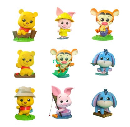 Disney Figuras mini Cosbi Winnie-the-Pooh 8 cm Cajas Sorpresa Expositor (8) Frikytopia
