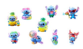 Lilo & Stitch Figuras mini Cosbi 8 cm Cajas Sorpresa Expositor (8) Frikytopia
