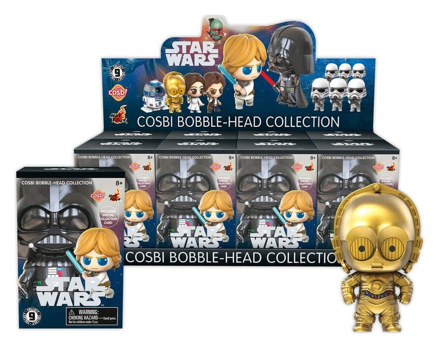 Star Wars Cosbi Figuras mini Series 2 Cajas Sorpresa Expositor (8) Frikytopia