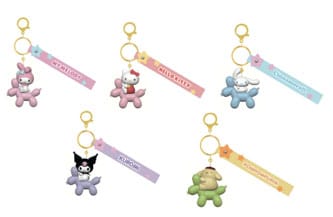 Sanrio Llaveros Balloon Series Hello Kitty and Friends Expositor (12) Frikytopia