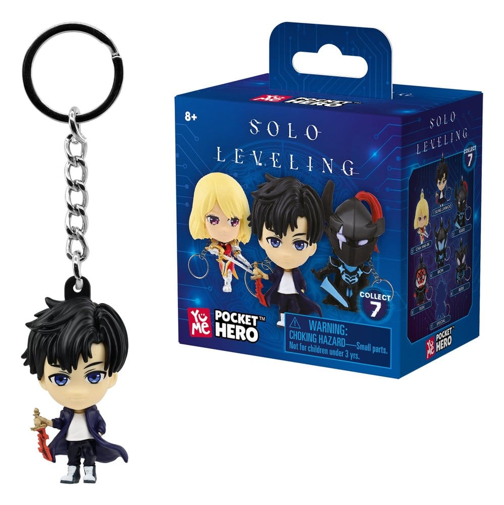 Solo Leveling Pocket Hero Llaveros Series 1 Cajas Sorpresa Expositor (12)