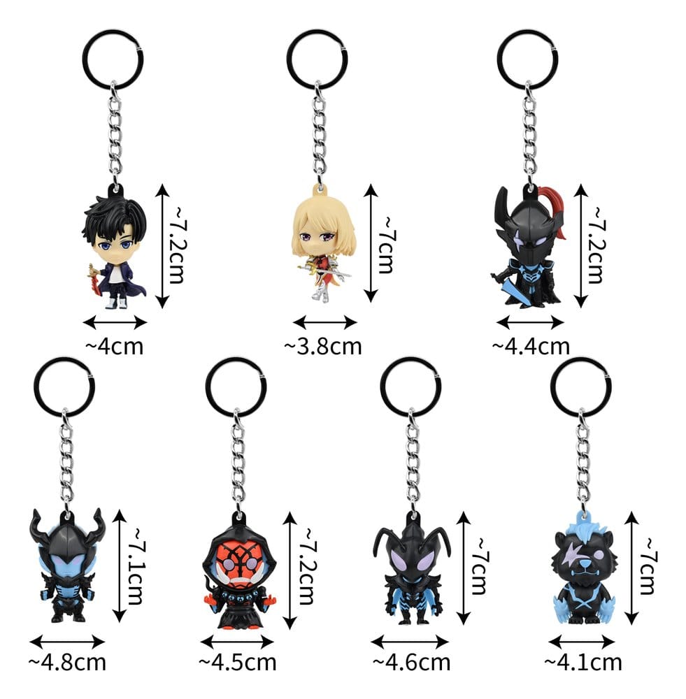 Solo Leveling Pocket Hero Llaveros Series 1 Cajas Sorpresa Expositor (12)