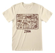 The Legend of Zelda Camiseta Map Of Kingdom Talla L